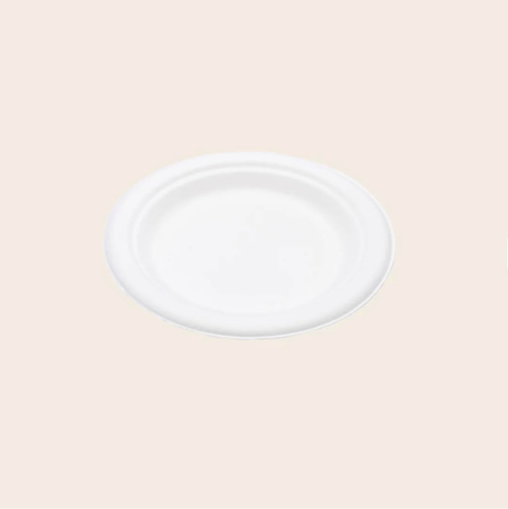 Repurpose, 6" Eco-Dessert Plates, 20 Count | Compostable