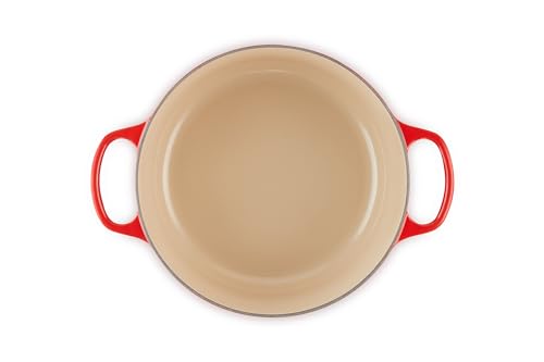 Le Creuset Enameled Cast Iron Round Dutch Oven, 5.5 qt., Cerise