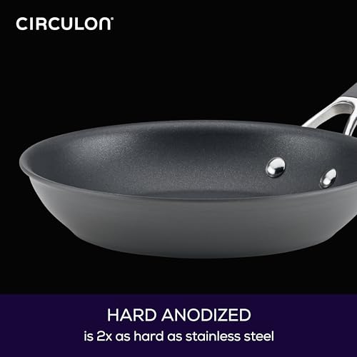 Circulon Radiance Nonstick Pots and Pans Set, 10-Piece, Gray