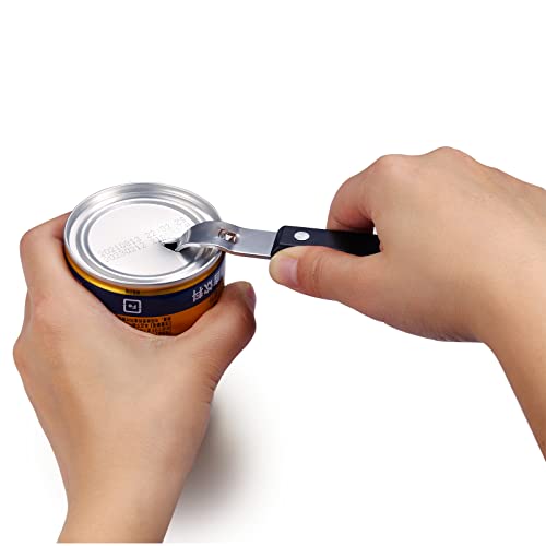 HANCELANT Can Punch Bottle Opener, Manual Stainless Steel Can Opener 1 Pack