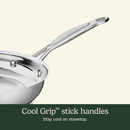 Cuisinart Chef's Classic Stainless Steel Pots and Pans Set, 17 pc, 77-17N