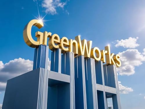 GreenWorks 100 Count 6 Inch Small Square Compostable plates, Heavy Duty Bagasse and Bamboo Fiber Plates