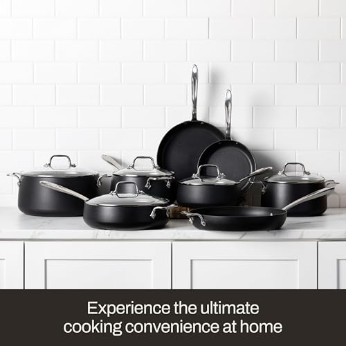 All-Clad HA1® Expert Nonstick, 13-Piece Pots & Pans Set, Induction Ready