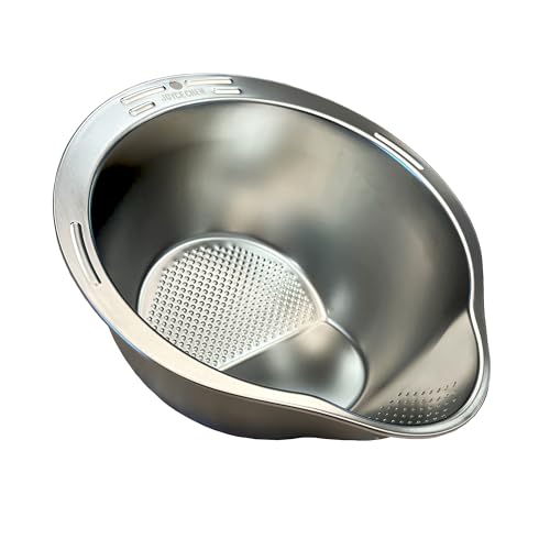 Joyce Chen Stainless Steel Rice Strainer Bowl Rice Washer Colander