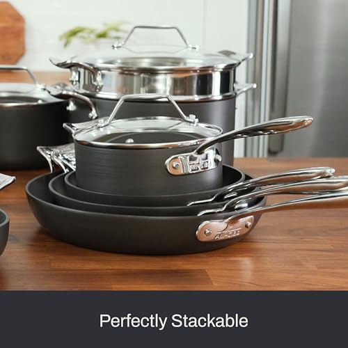 All-Clad Essentials Nonstick, 10-Piece Pots & Pans Set