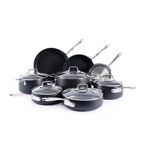 All-Clad HA1® Expert Nonstick, 13-Piece Pots & Pans Set, Induction Ready