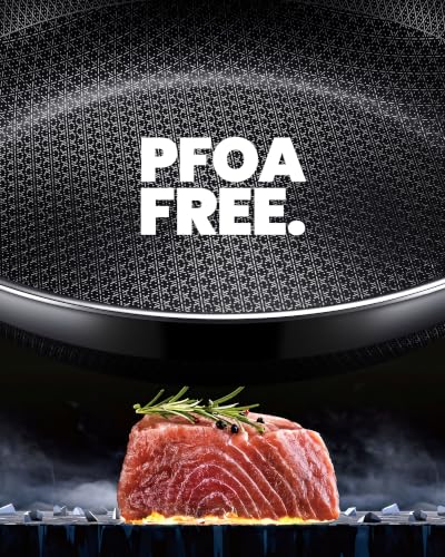 Non Stick Frying Pans set,8/10/12 Inch Nonstick Ceramic Pans with Lids
