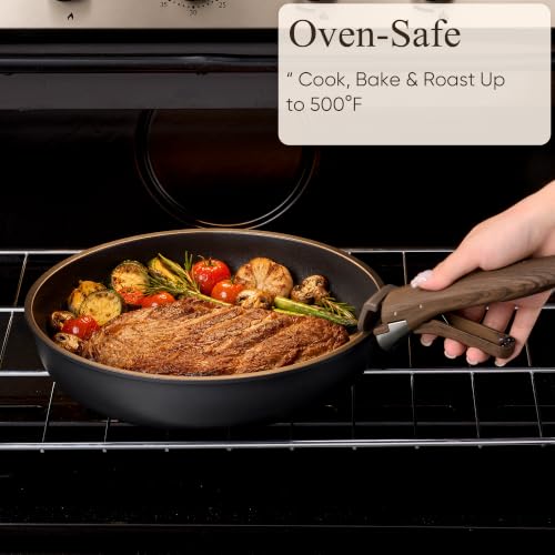 CAROTE 25pcs Pots and Pans Set Non Stick, Detachable Handle Cookware Sets