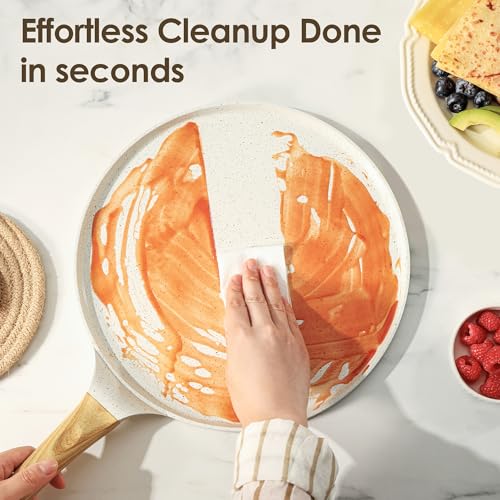 SENSARTE 23 PCS Non Toxic Ceramic Cookware Set, Non Stick Pots and Pans,