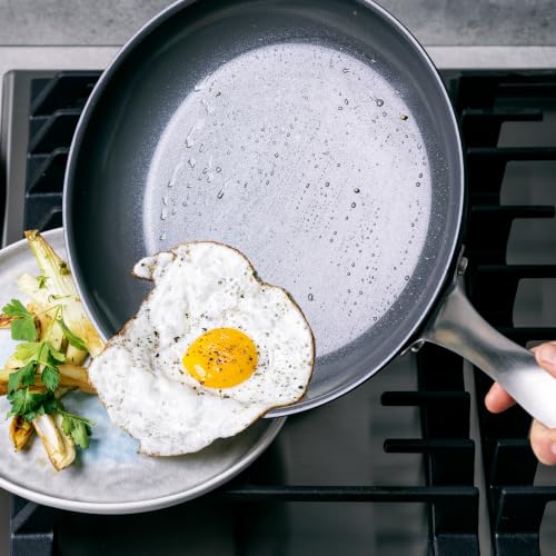 GreenPan Canterbury Hard Anodized Healthy Ceramic Nonstick, 10 Piece Cookware Pots and Pans Set, PFAS-Free, Dishwasher Safe, Oven Safe, Black