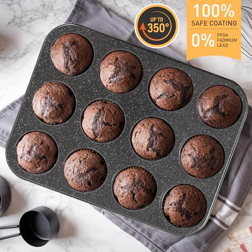 DishDelight 30 Pcs Pots and Pans Set Non Stick, Granite Induction Cookware