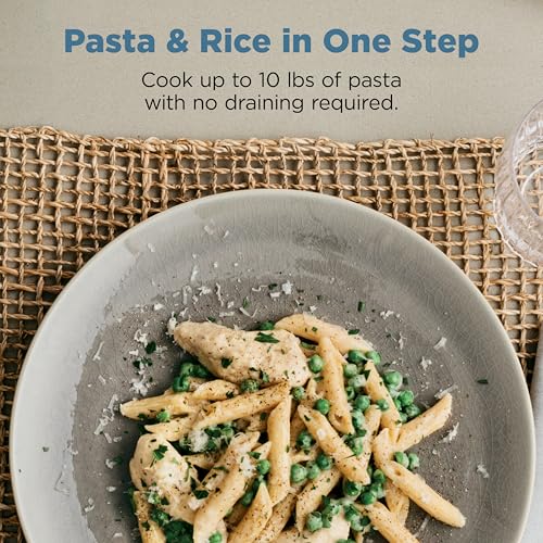 Ninja® PossibleCooker™ PRO Plus 9-in-1, 8.5-qt, Blue Macaron, MC2001 | Replaces 16 appliances, 1400W, Slow Cook, Sear, Sauté, Proof, Pasta/Rice, oven-safe ceramic pot, cooker-to-oven-to-table