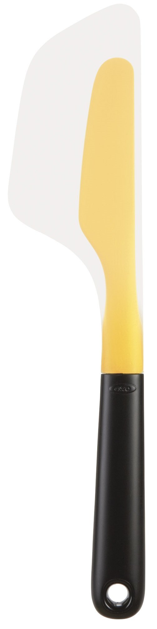 OXO Good Grips Flip and Fold Omelet Turner | Wide Shape Conforms to Pans, Silicone Head is High Heat Resistant, Ideal for Omelets and Quesadillas