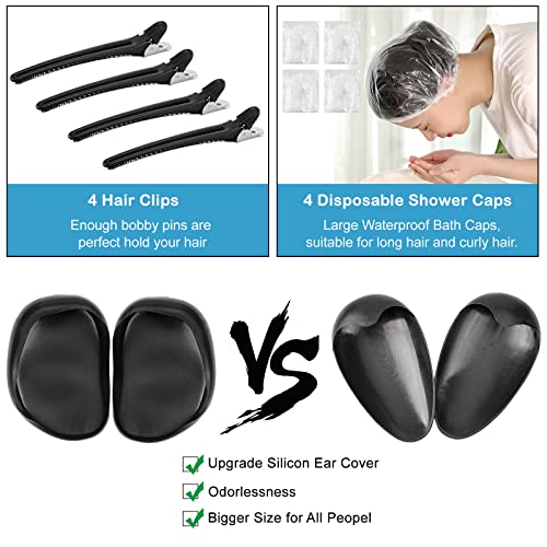 Xarchy 19Pcs Professional Hair Bleach Kit, Hair Coloring Products | for Hair Highlightin and Hair Dyeing at Home with Hair Dye Brush, Hair Color Bowl, Hairclips, Gloves, Storage Bag