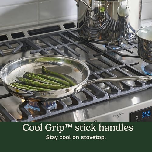 Cuisinart Chef's Classic Stainless Steel Pots and Pans Set, 11 pc, 77-11G