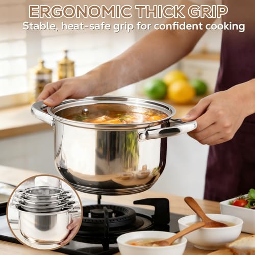 Stainless Steel Cookware Set Pots and Pans