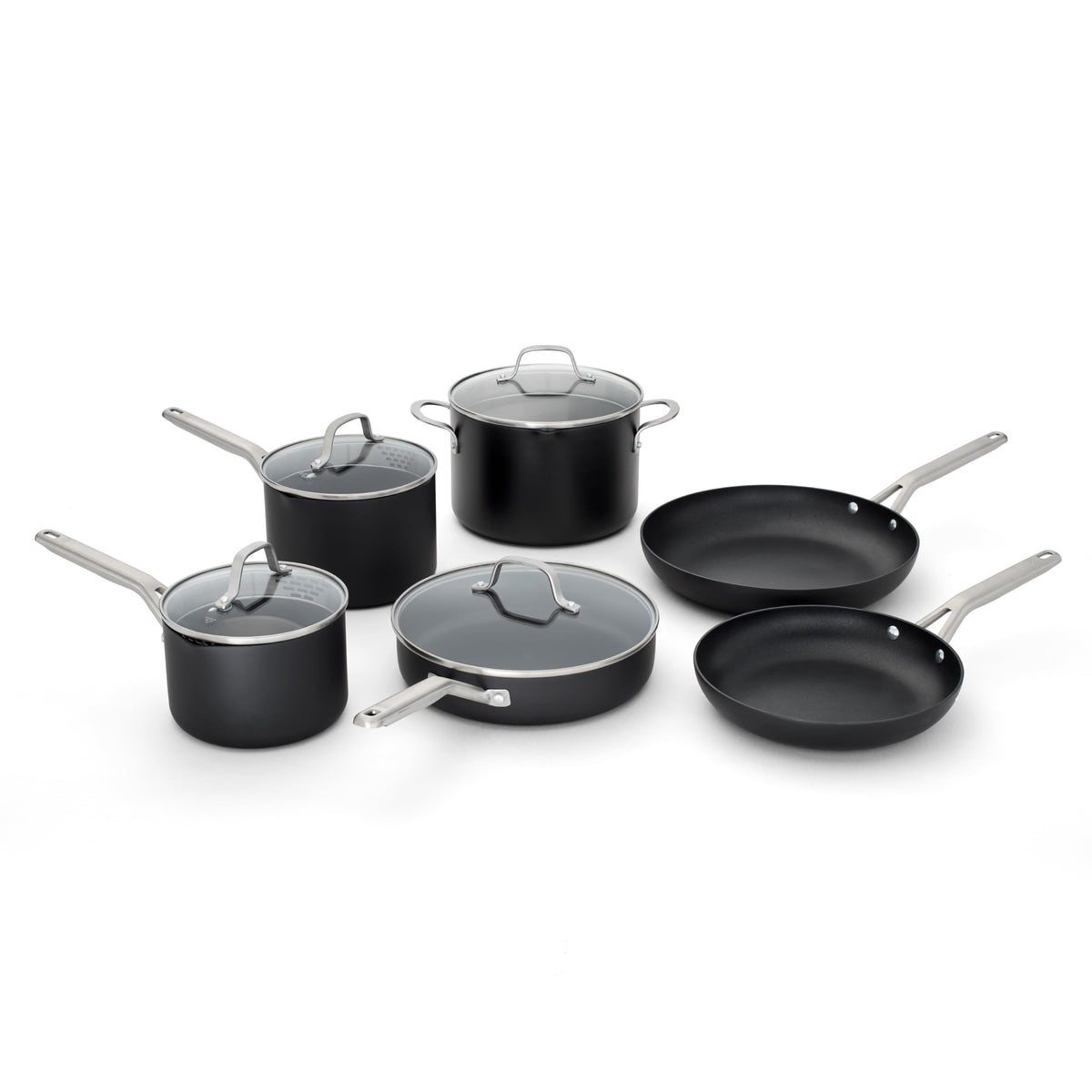 Calphalon® Hard-Anodized Nonstick 10-Piece Cookware Set