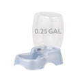 Petmate Pet Cafe Water Dispenser, XS, 0.25 GAL, Pearl Ash Blue, 7.3in | USA Made Gravity Waterer with Easy Grab Base for Cats and Dogs