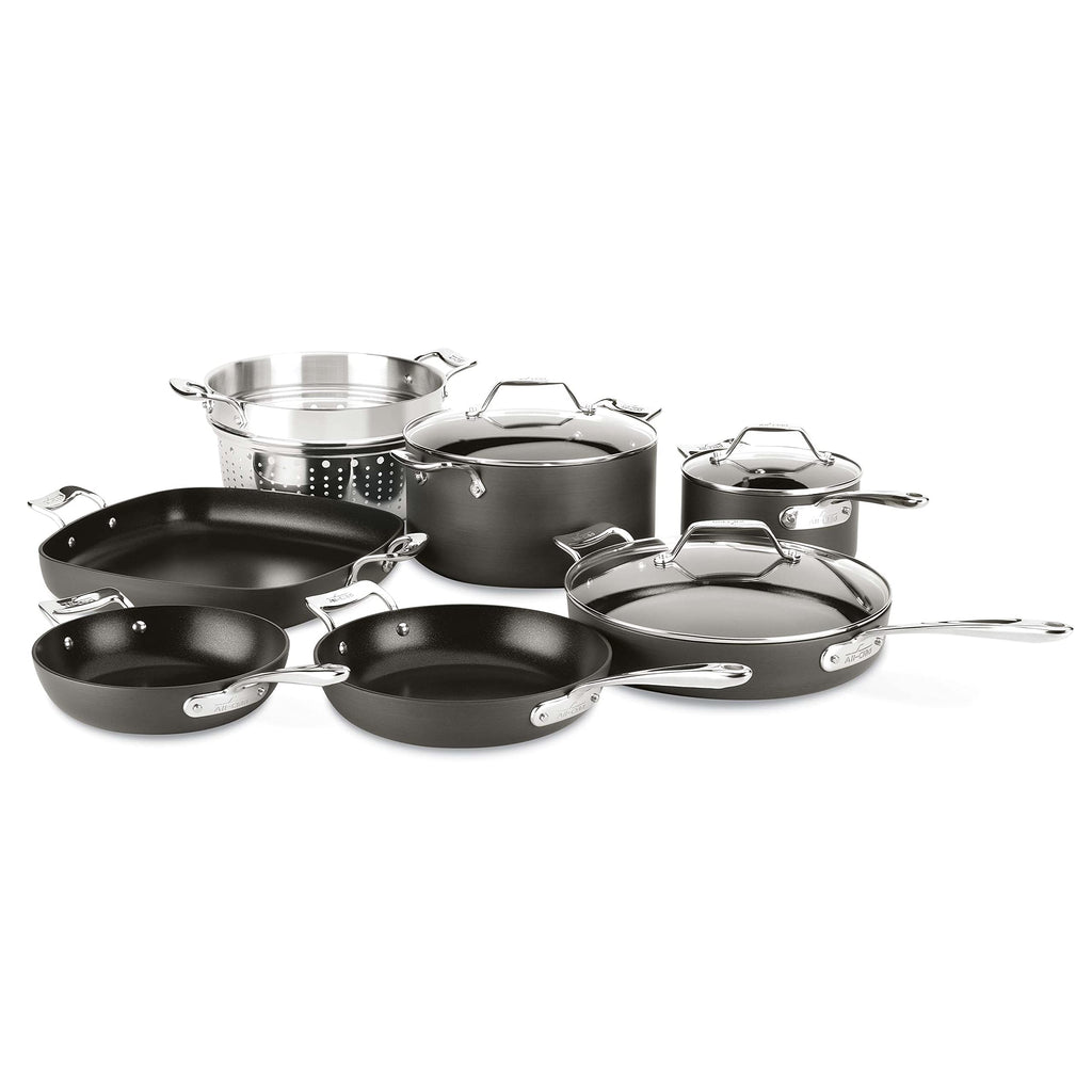 All-Clad Essentials Nonstick, 10-Piece Pots & Pans Set