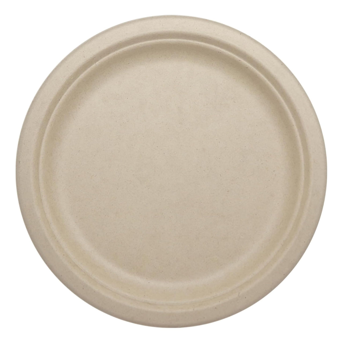 World Centric Compostable Round Paper Plates, 9 Inch (Pack of 20) | Made from Unbleached Plant Fiber, Sustainable, Heavy Duty, Grease Resistant, Microwave & Freezer Safe, No Added PFAS