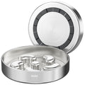 Feedoo Slow Feeder Dog Bowl-2Cups for Medium Breeds, Double Wall Food-Grade Stainless Steel, Heavy Duty with Non-Slip Rubber Base, Puzzle Maze Bowl to Slow Down Eating