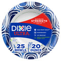 Dixie Ultra Large Paper Bowls 20oz, 25 CT