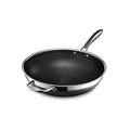 HexClad 12" Hybrid Nonstick Wok, Dishwasher and Oven Safe, Induction-Ready